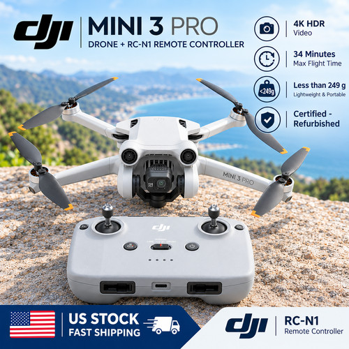 Dji mini pro drone - dji, (rc-n1)